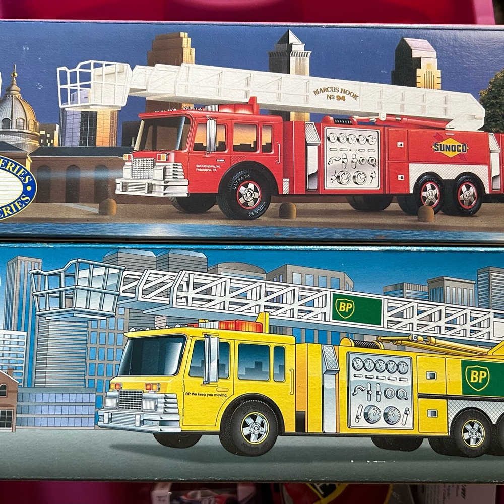 Fire Truck Toy - Red and Yellow
